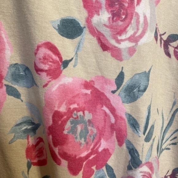 Honeyme Floral Dolman Sleeve Top NWT‎ - Picture 5 of 11